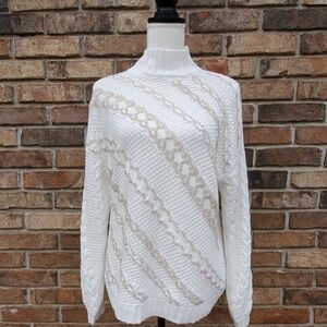NWOT I.N.C.International Concepts Beaded Sweater